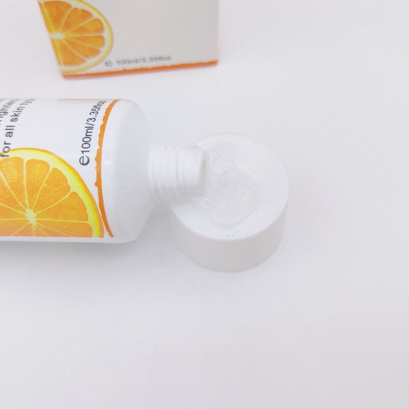 Vitamin C Scrub Gel - Natural Face Body Pore Deep Cleansing Exfoliating Whitening Skin Care