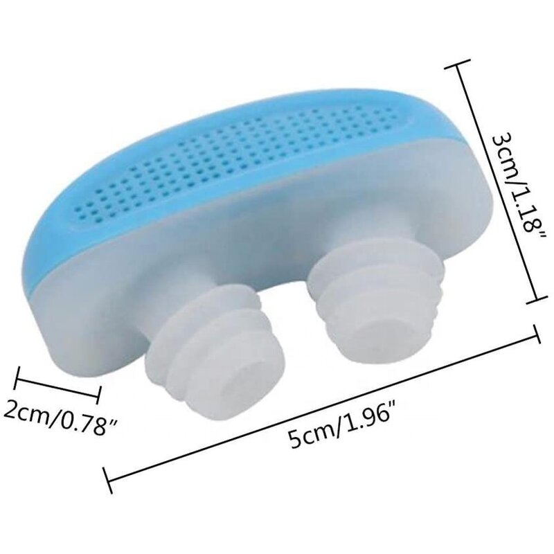 2 in 1 Anti Snoring Device - Automatic Nasal Dilator Nose Vents Air Purifier Filter