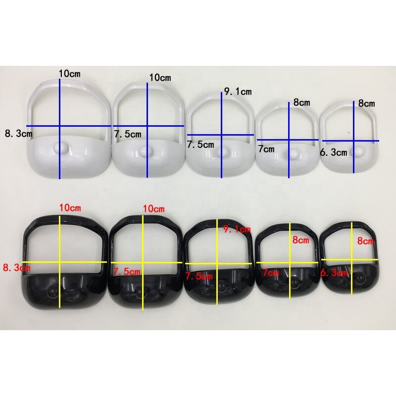 Goatee Shaping Set - 5 Sizes Fashion Shaving Lineup Beard Styling Template Grooming Tool