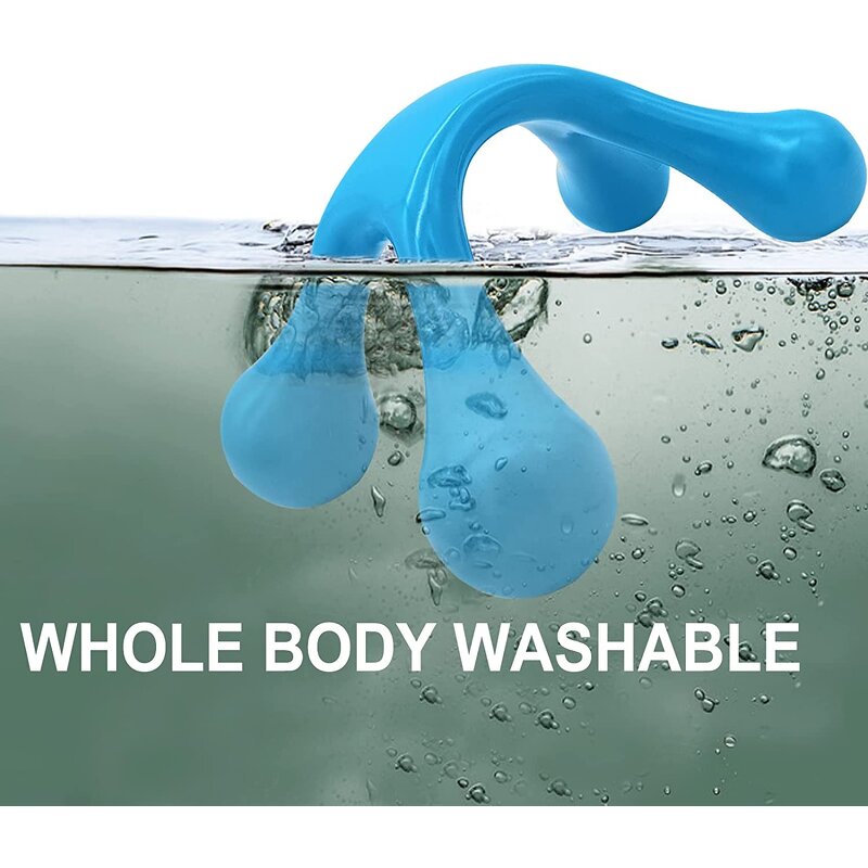 Four Point Massage Tool - Small Mini Deep Tissue Handheld Back Neck Arm Shoulder Leg Massager