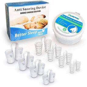 Anti Snoring Nose Vents - 8 Pack Different Size Ease Breathing Nasal Dilator Breathing Relief