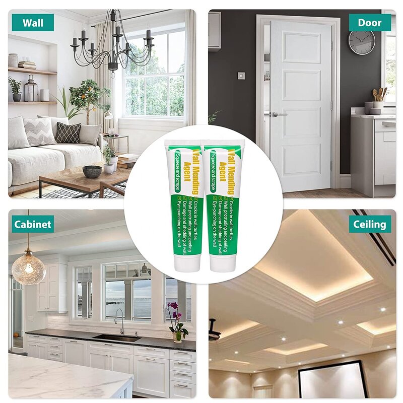 Household Wall Repair Cream - 2023 New Arrival Waterproof Easy-Fill Quick Crack Mending Agent