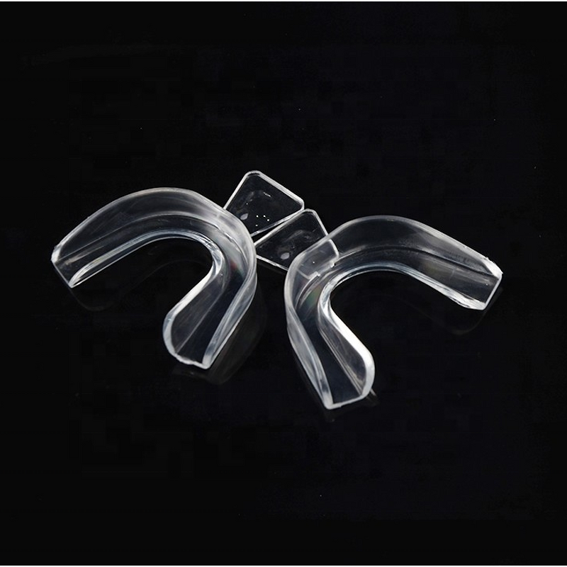 Teeth Whitening Mouth Tray - Home Used Hot Water Formed Transparent Food Grade Silicone BPA Free
