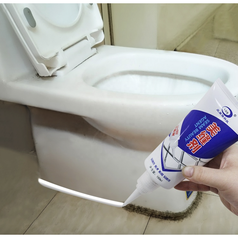 Tile Gap Sealant - 180ml Waterproof Anti-Mildew White Gold Coffee Grey Seam Repair