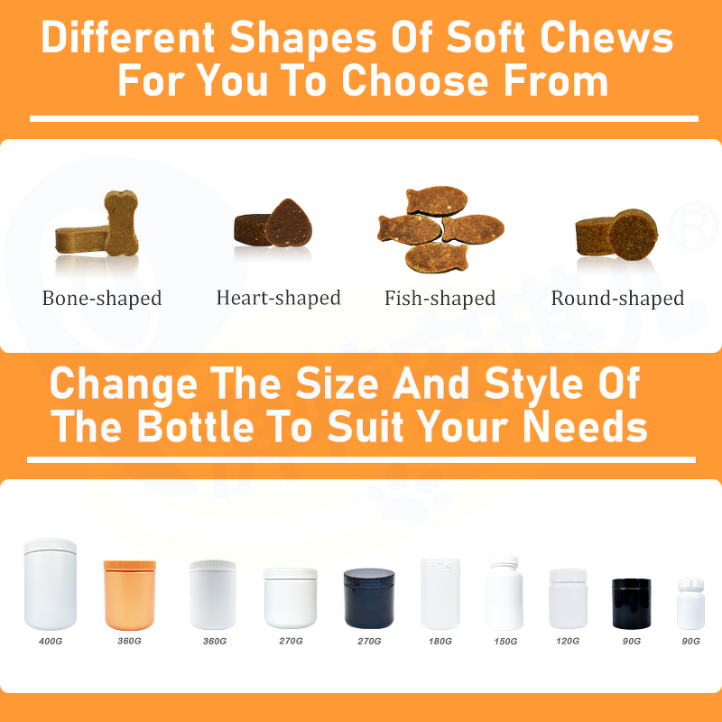 Dog Multivitamin Chew - Manufacturer - Oem 10 in 1 Organic Vitamin Skin Health Soft Chews