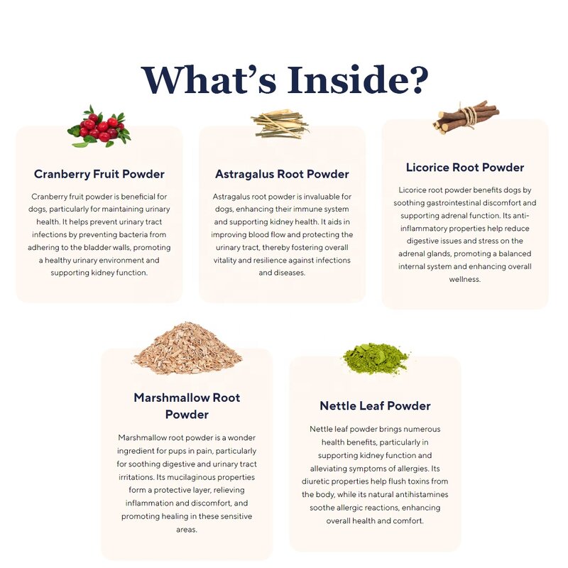 Pet Bladder Support Chews - Manufacturer - Chicken Flavor Cranberry Urinary Tract Health Dog