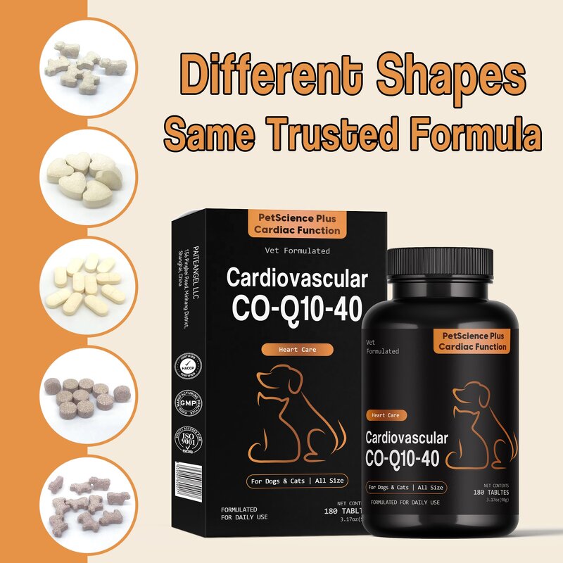 Pet Co-Q10 Supplement - Manufacturer - Cardiovascular 40 Enhancing Cardiac Function Elderly Pet