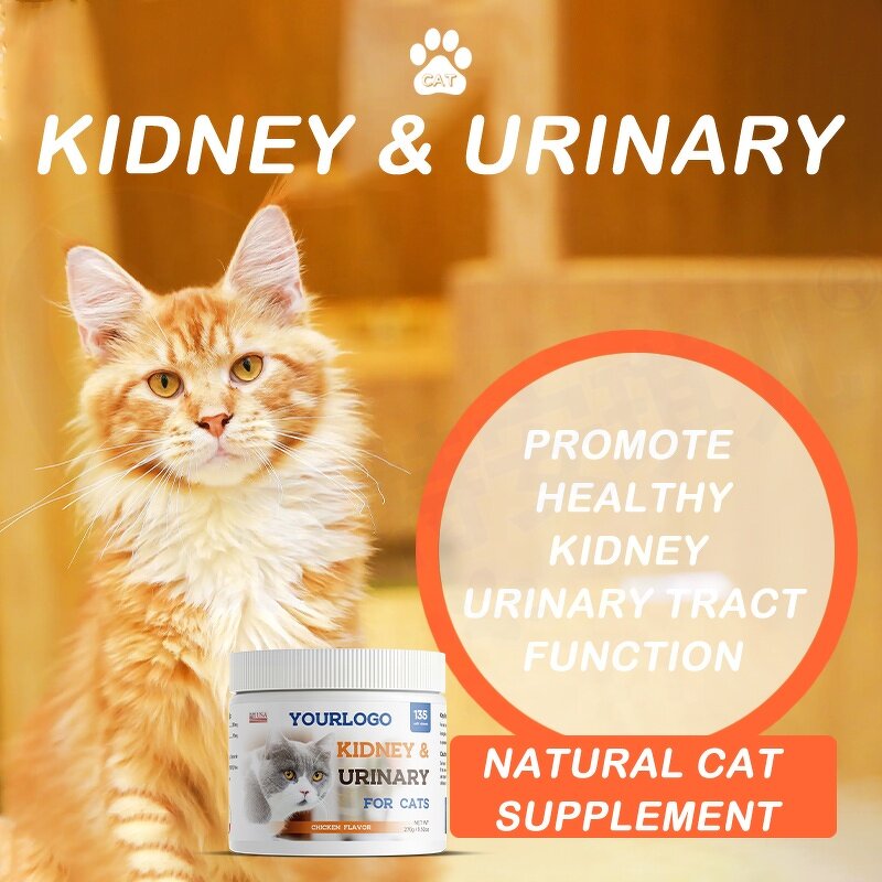 Cat Kidney Supplement - Manufacturer - OEM Private Label Nutrition Urinary Kidney Function