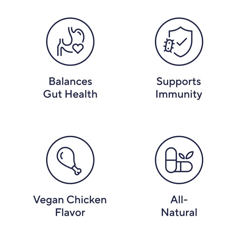 Dog Probiotic Chew - Manufacturer - Private Brand Custom Bowel Digestive Immune Health Treat