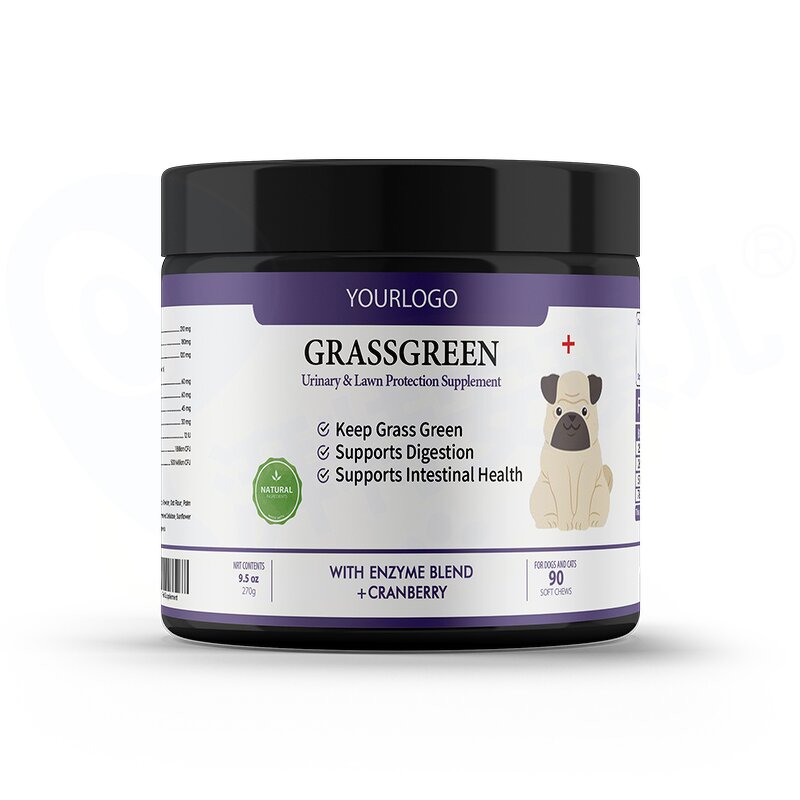 Probiotic Soft Chews - Manufacturer - Wholesale Private Label Grass Green for Dogs Cats