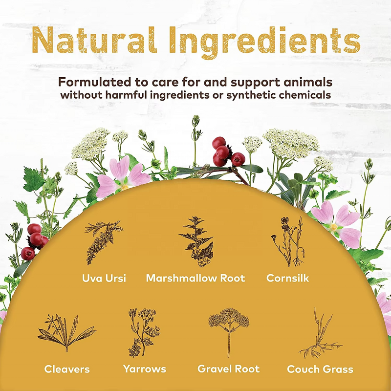 Urinary Kidney Supplement - Manufacturer - Organic Herbal Liquid Relief Pet Health Care