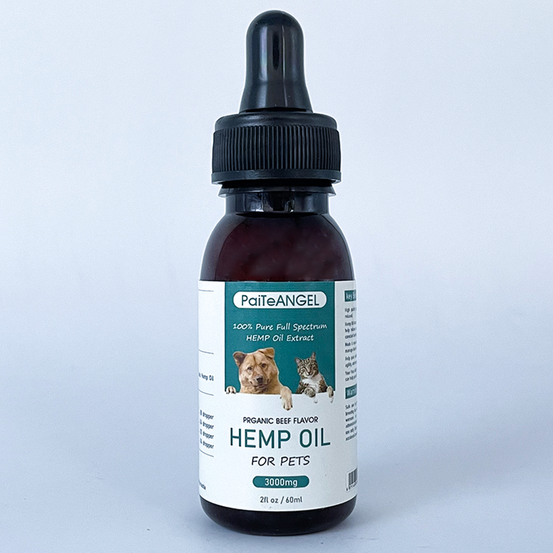 Pet Hemp Oil Supplement - Manufacturer - Customization Dog Gut Joint Health Hemp Oil Cats