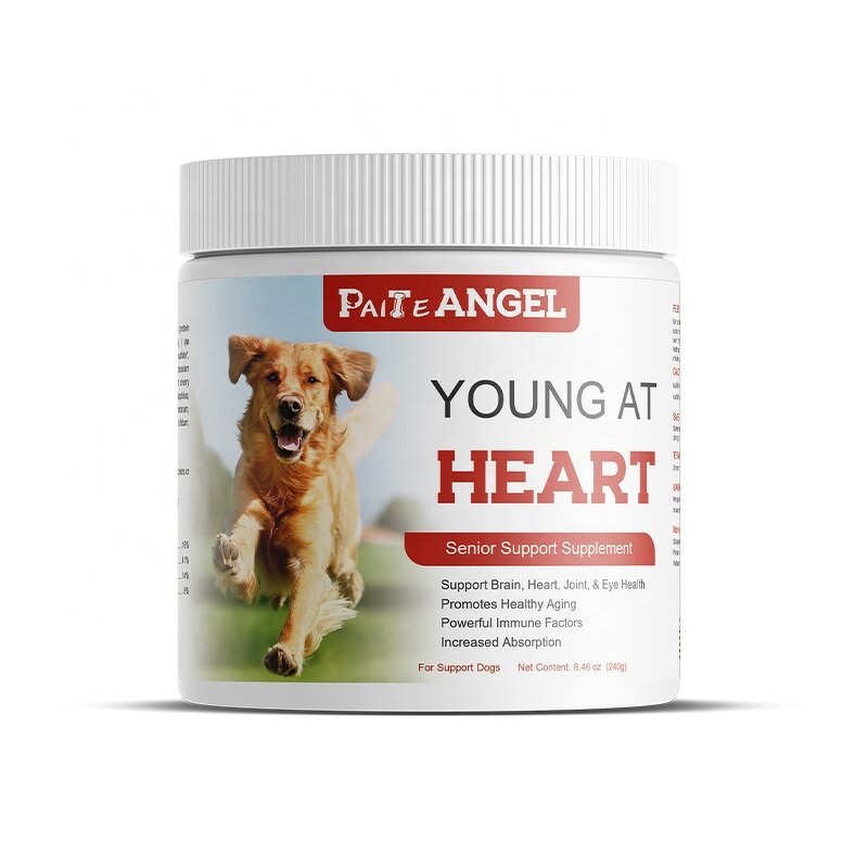 Senior Dog Multivitamin - Manufacturer - Healthy Aging Brain Heart Vision Joint Mobility