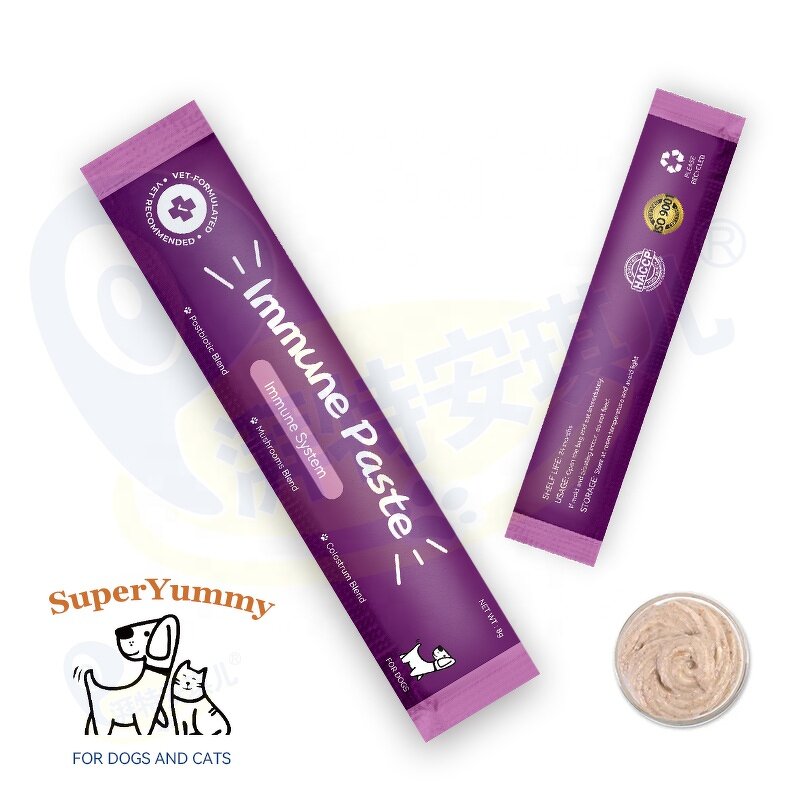 Pet Immune Paste Treats - Manufacturer - Dog Allergy Relief Anti Itch Skin Health Support