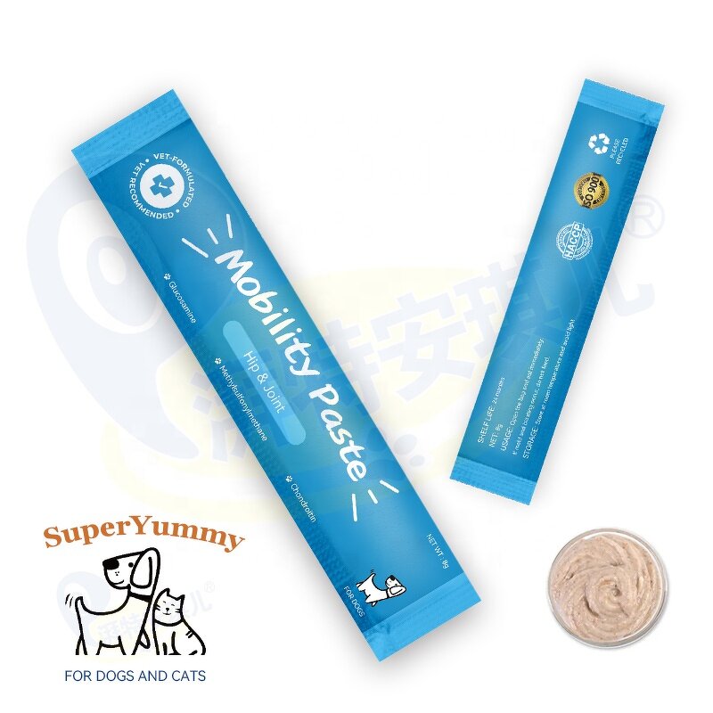 Mobility Paste Treats - Manufacturer - Dogs Cats Hip Joint Health Care Mobility Support