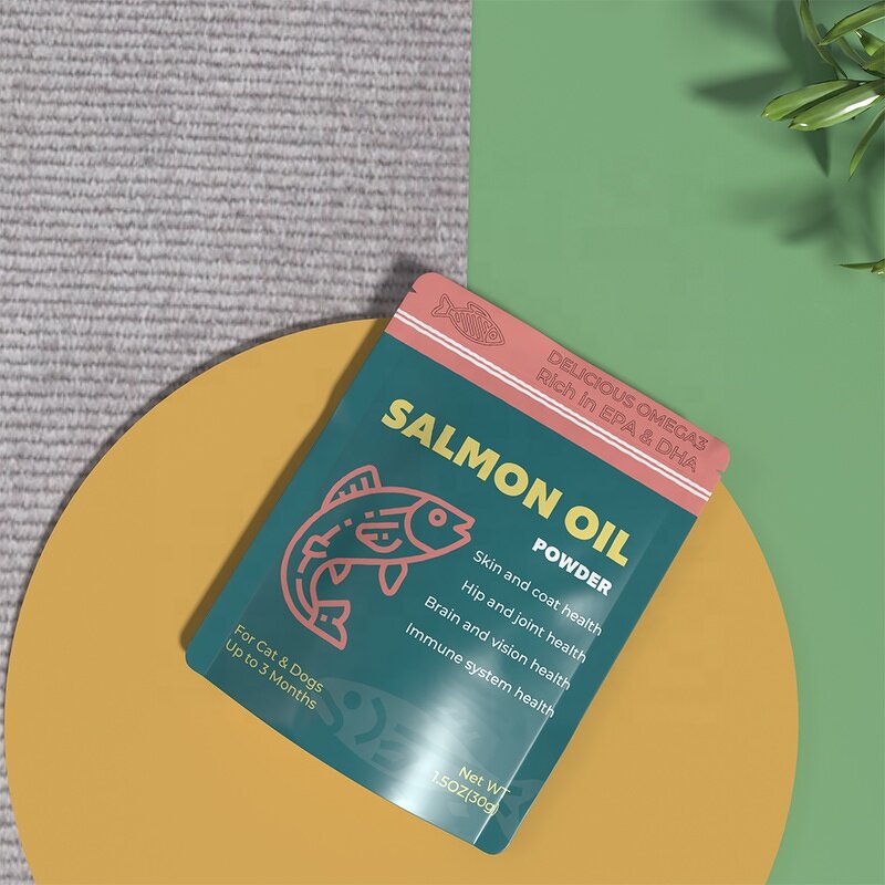 Salmon Powder Supplement - Manufacturer - Omega EPA DHA Skin Coat Health for Dogs