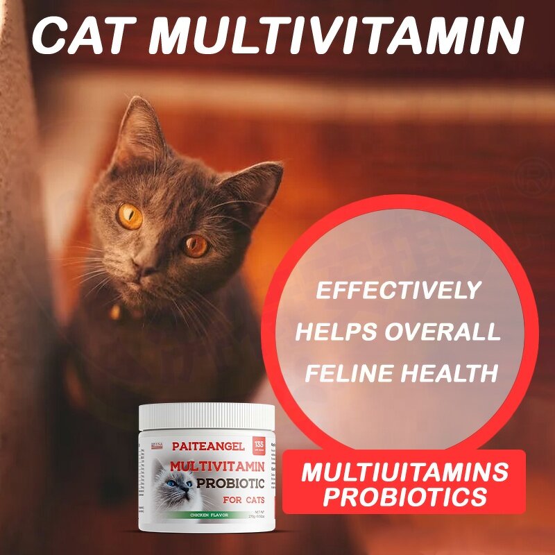 Cat Vitamin Supplement - Manufacturer - Professional Custom Best Vitamins Mineral Nutrition