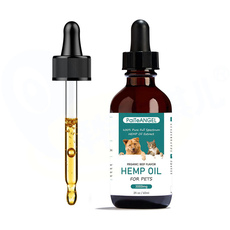 Pet Hemp Oil Supplement - Manufacturer - Customization Dog Gut Joint Health Hemp Oil Cats