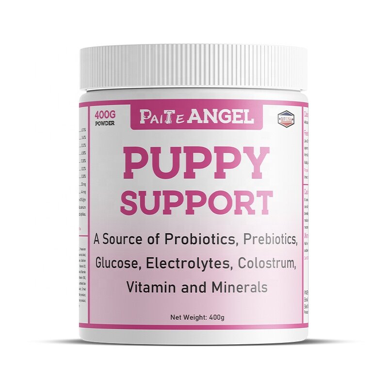 Puppy Support Supplement - Manufacturer - Probiotics Prebiotics Enzymes Glucose Electrolytes