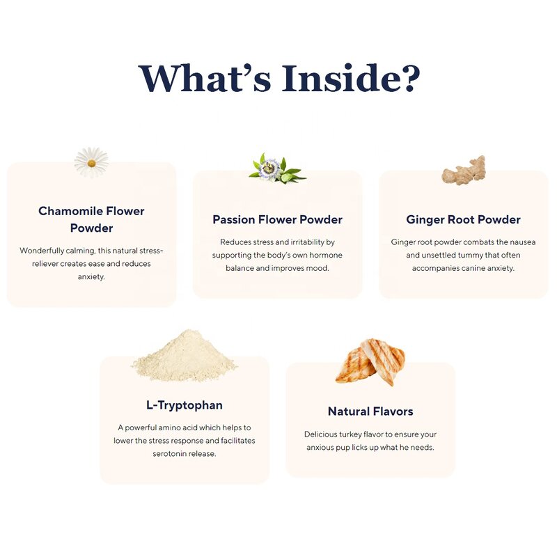 Pet Calming Chews - Manufacturer - Custom Private Brand Professional Dog Health Care Treats