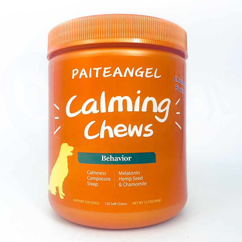 Dog Calming Chews - Manufacturer - Private Label Natural Separation Barking Stress Relief