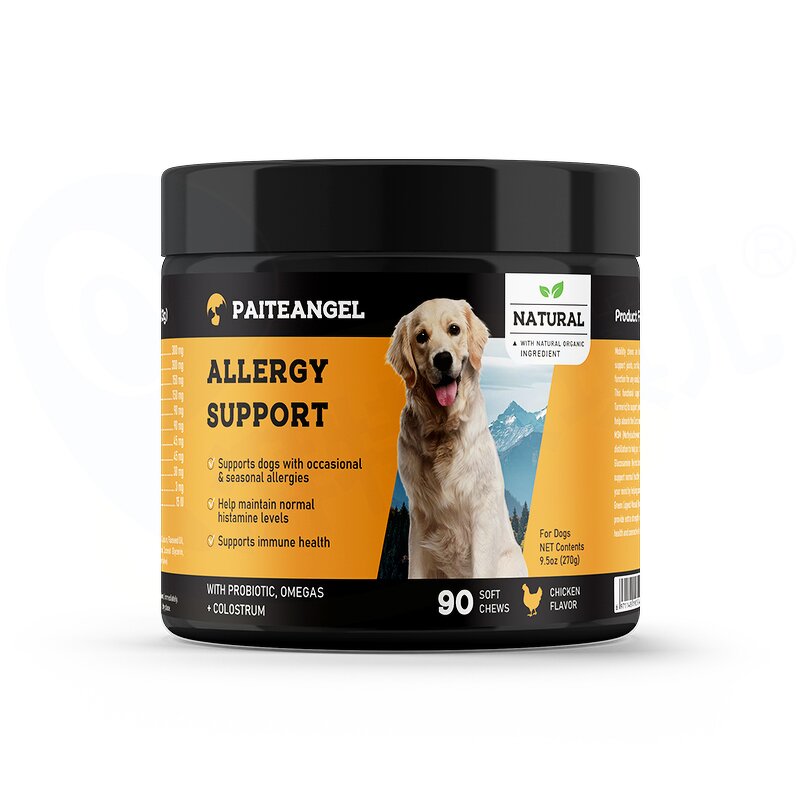 Dog Allergy Relief Chew - Manufacturer - Omega 3 Pumpkin Hot Spot Itchy Skin Treatment Soft