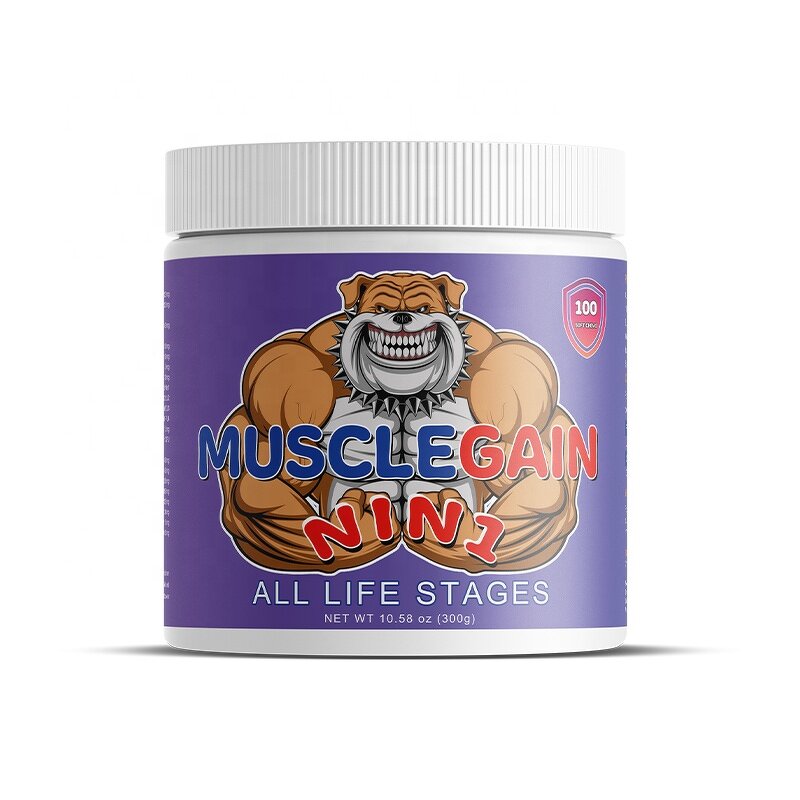 Dog Muscle Gain Supplement - Manufacturer - Custom All in One Bully High Whey Protein Energy