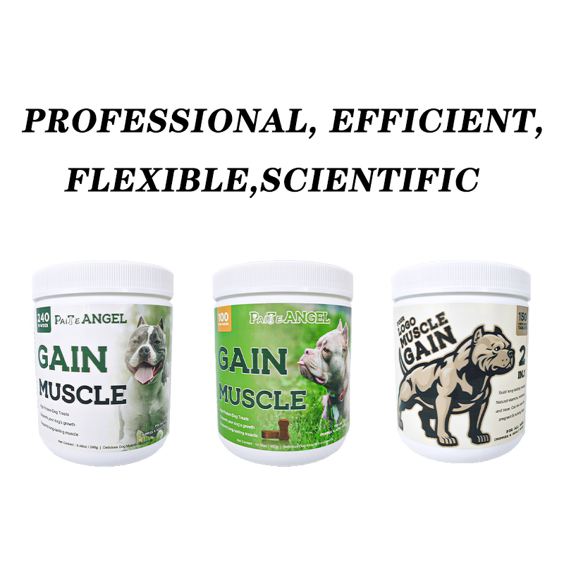 Dog Muscle Builder Chew - Manufacturer - OEM High Protein Weightgain High Calorie Bullymax