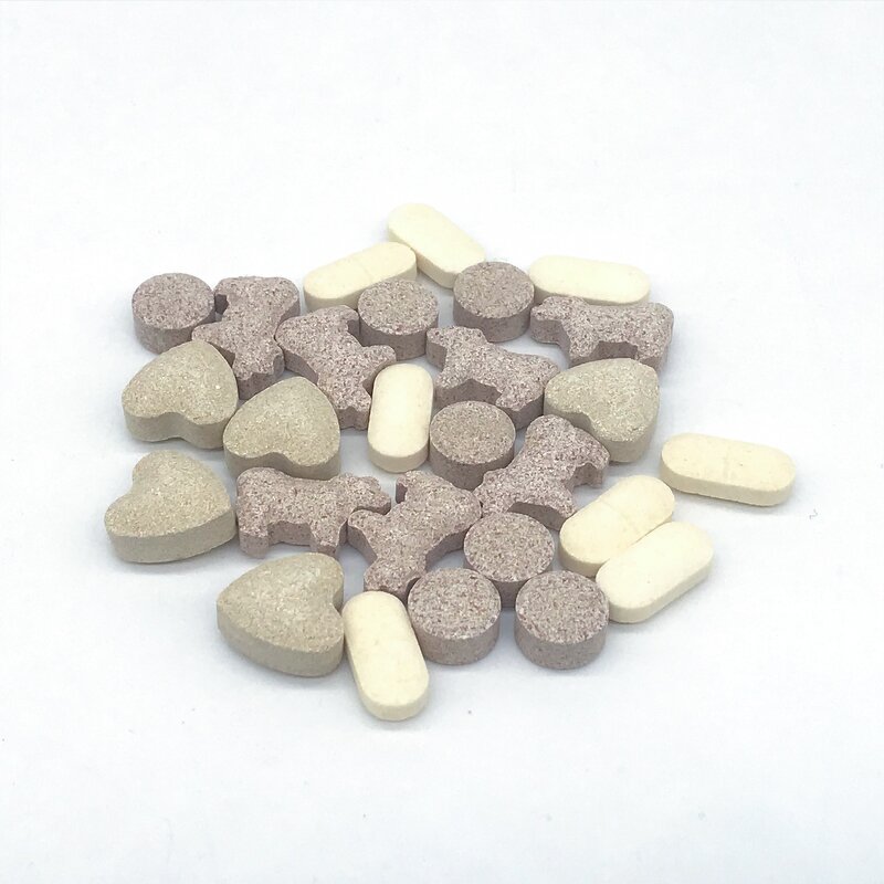 Cat Hairball Tablet - Manufacturer - Custom Brand Logo Nutrition Relief Pet Supplement