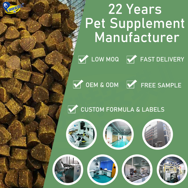 Pet Probiotic Soft Chews - Manufacturer - Wholesale Custom Grain-Free Gut Health 24-Month Shelf