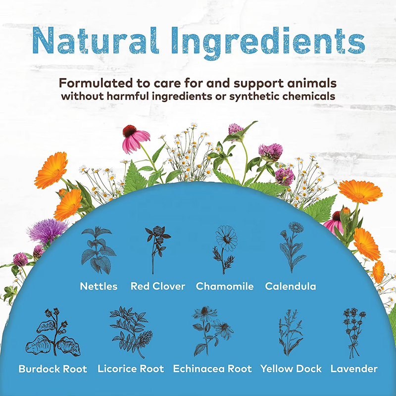 Allergy Supplement - Manufacturer - Organic Herbal Liquid Allergy Skin Pet Health Care Relief