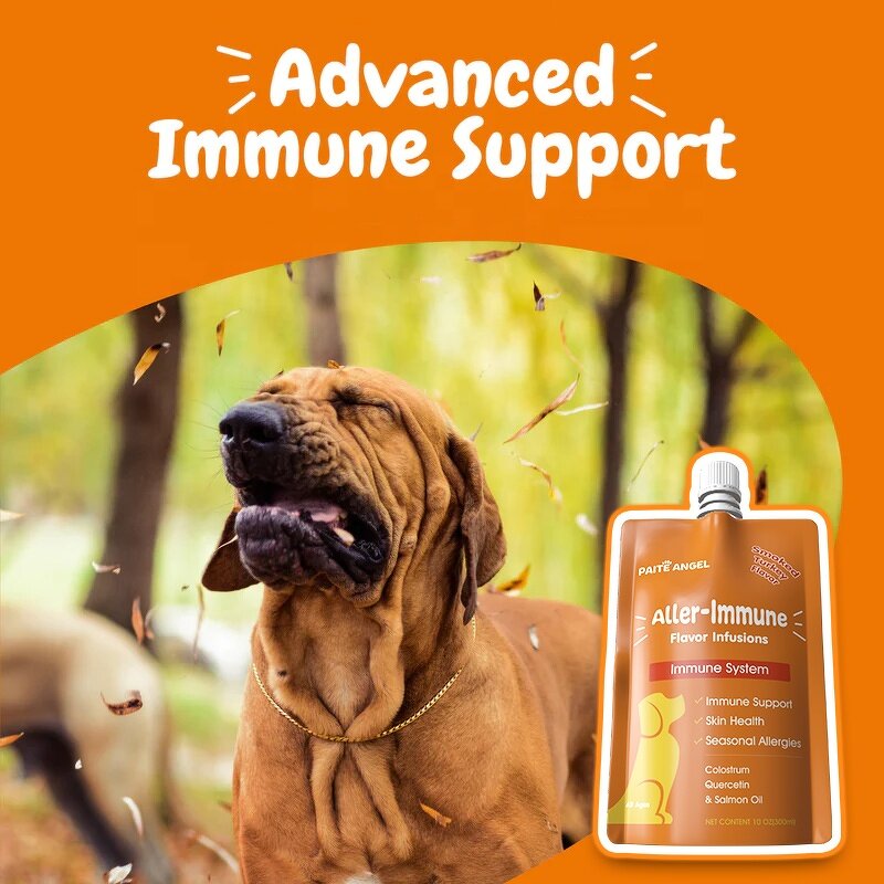 Dog Omega 3 Probiotic - Manufacturer - Salmon Oil Digestive Skin Allergy Anti Itch Relief