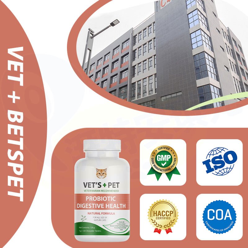 Cat Probiotic Supplement - Manufacturer - VE VA Enzymes Digestive Health Pet Suppliers