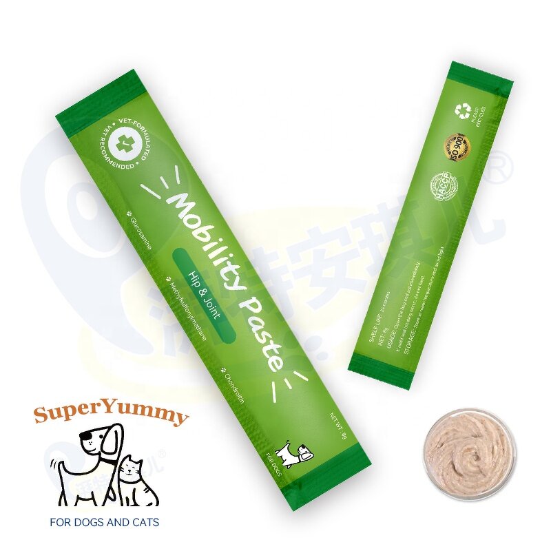 Mobility Paste Treats - Manufacturer - Dogs Cats Hip Joint Health Care Mobility Support