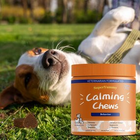 Dog Calming Chews - Manufacturer - Private Label Natural Separation Barking Stress Relief