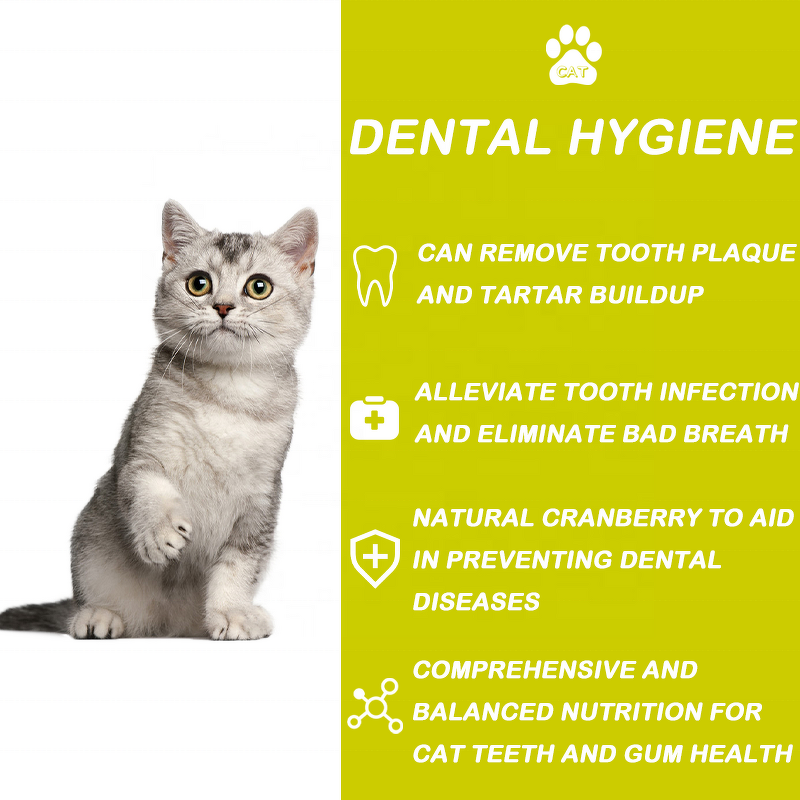 Cat Dental Chews - Manufacturer - Pet Dental Care Teeth Gums Freshening Breath Soft Chews