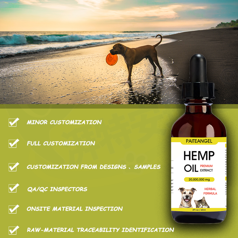 Pet Hemp Oil Supplement - Manufacturer - Wholesale Herbal Skin Care Allergy Stress Anxiety Relief