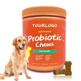 Pet Probiotic Supplement - Manufacturer - Private Label Chews Prebiotics Probiotics for Dogs