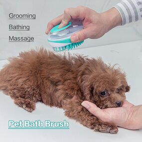 Pet Slicker Brush - Manufacturer - Grooming Hair Removal Self Cleaning for Dogs Cats