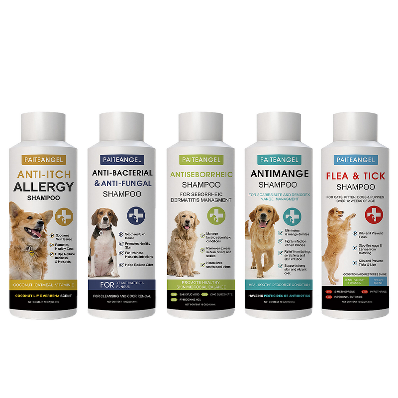 Dog Shampoo Conditioner - Manufacturer - Custom Brand Organic Anti-Bacterial Anti-Fungal Irritation