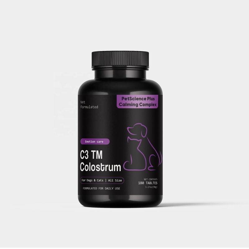 Pet Calming Complex - Manufacturer - Vet Formula L-Theanine Thiamine C3 Colostrum Stress