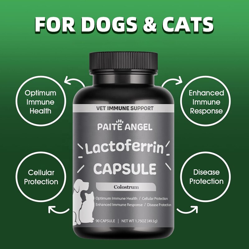 Pet Immune Capsule - Manufacturer - Custom Formula Lactoferrin Colostrum Disease Protection