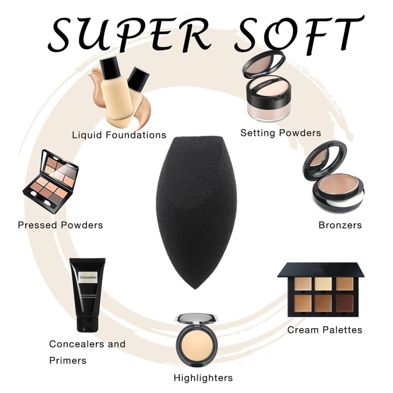 Beauty Sponge Factory - High Quality Makeup Blender with Cuts