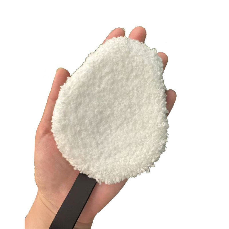 Microfiber Pad Manufacturer - Oval Washable Makeup Remover Puff