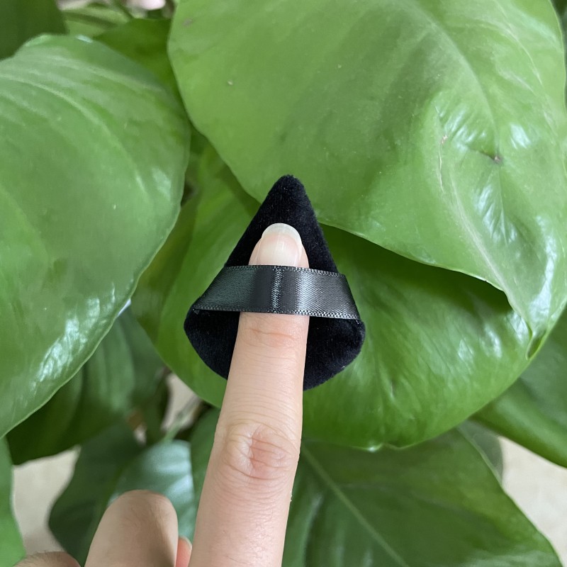 Powder Puffs Wholesale - Custom Logo Triangle Finger Sponge