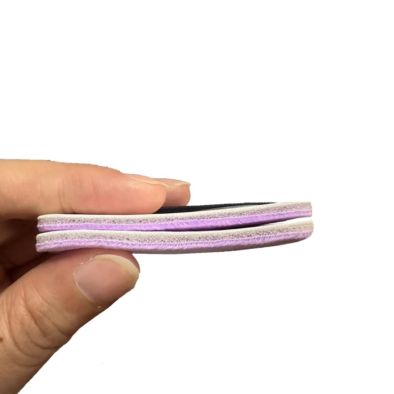 Powder Puff Containers Supplier - Custom Logo Microfiber PU Leather Case