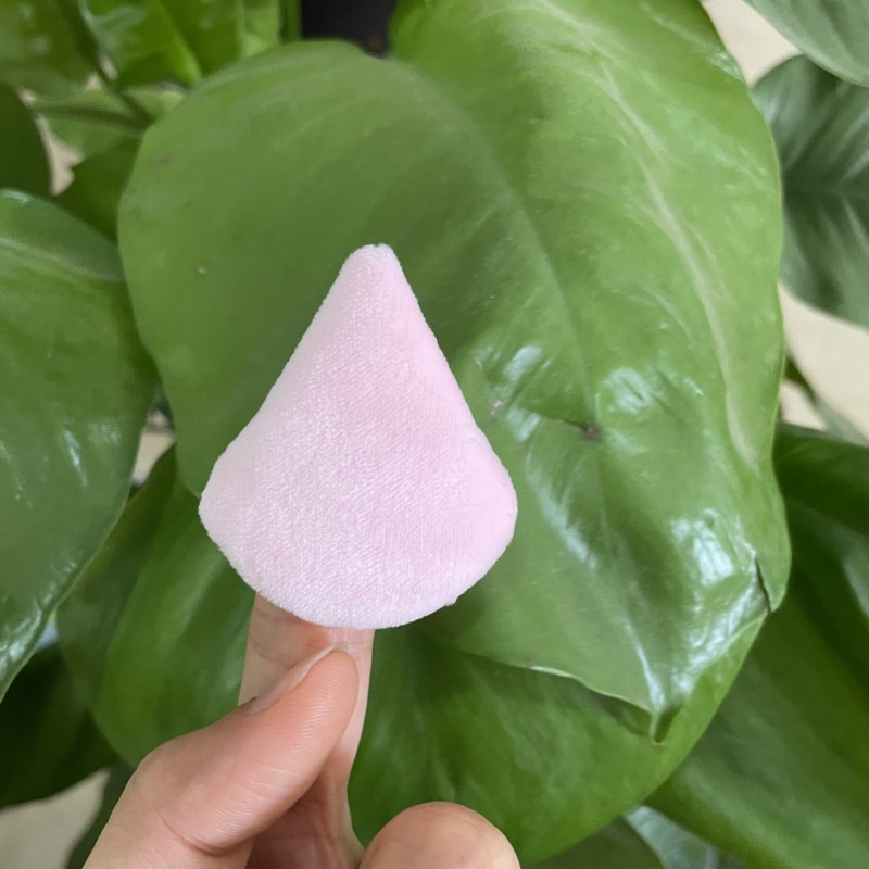 Powder Puffs Wholesale - Custom Logo Triangle Finger Sponge