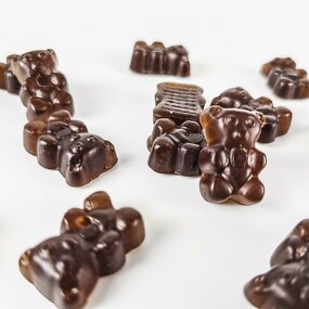 4D Gummy Bears Bulk - Manufacturer - Wholesale Halal Custom Mixed Fruit Box Bottle Ball