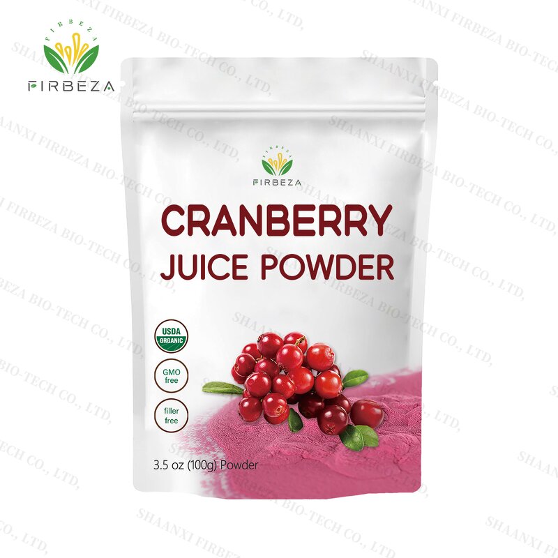 Cranberry Powder - Manufacturer - Pure Organic Natural Bulk Cranberry Extract Juice Powder