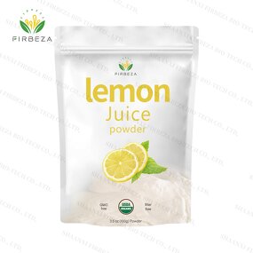 Lemon Powder - Manufacturer - 100% Natural Organic Lemon Juice Extract Powder Certified